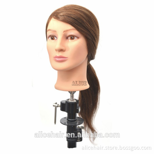 Wholesale 100% human hair training mannequin head for sale,mannequin head with hair for sale